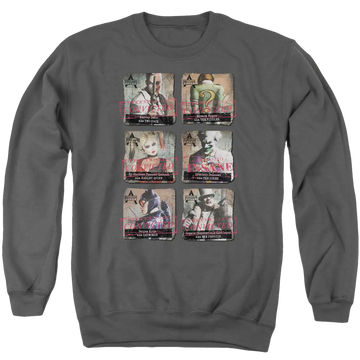 Batman - Arkham Arkham Lineup - Men's Crewneck Sweatshirt Batman