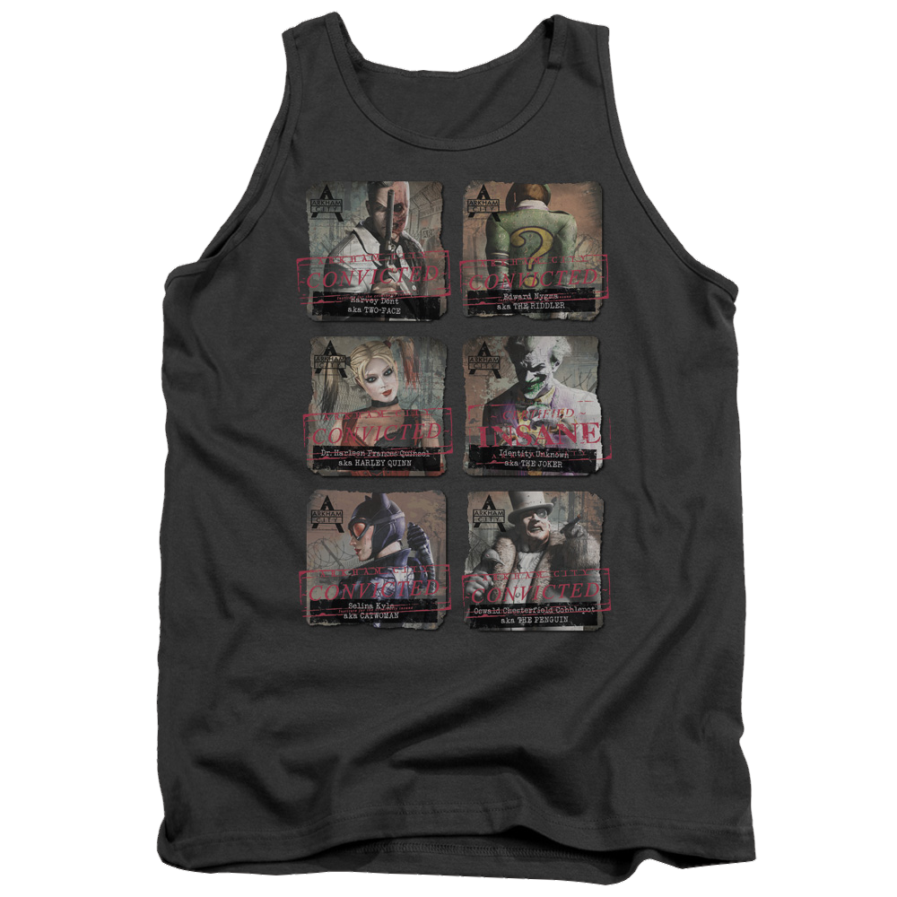 Batman - Arkham Arkham Lineup Men's Tank Men's Tank Batman