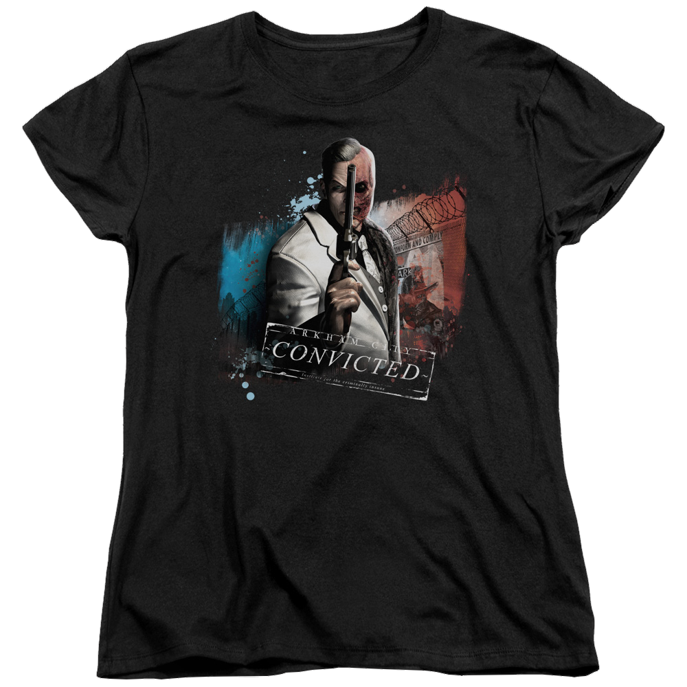 Batman - Arkham Two Face - Women's T-Shirt Women's T-Shirt Batman