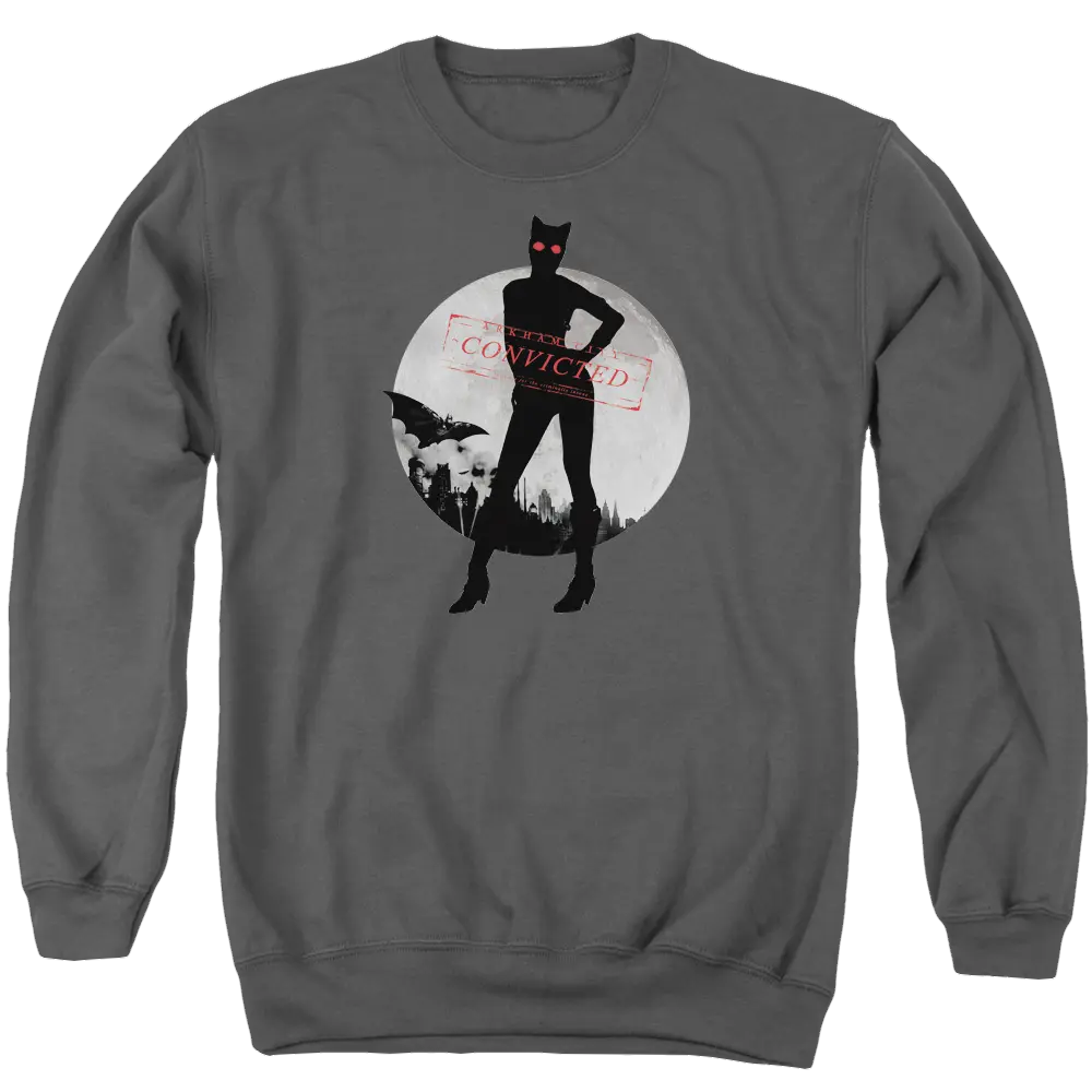 Batman - Arkham Catwoman Convicted - Men's Crewneck Sweatshirt Catwoman