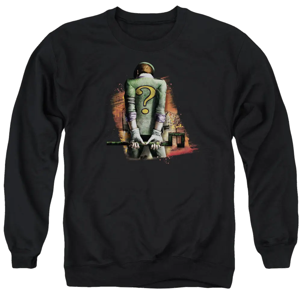 Batman - Arkham Riddler Convicted - Men's Crewneck Sweatshirt Batman