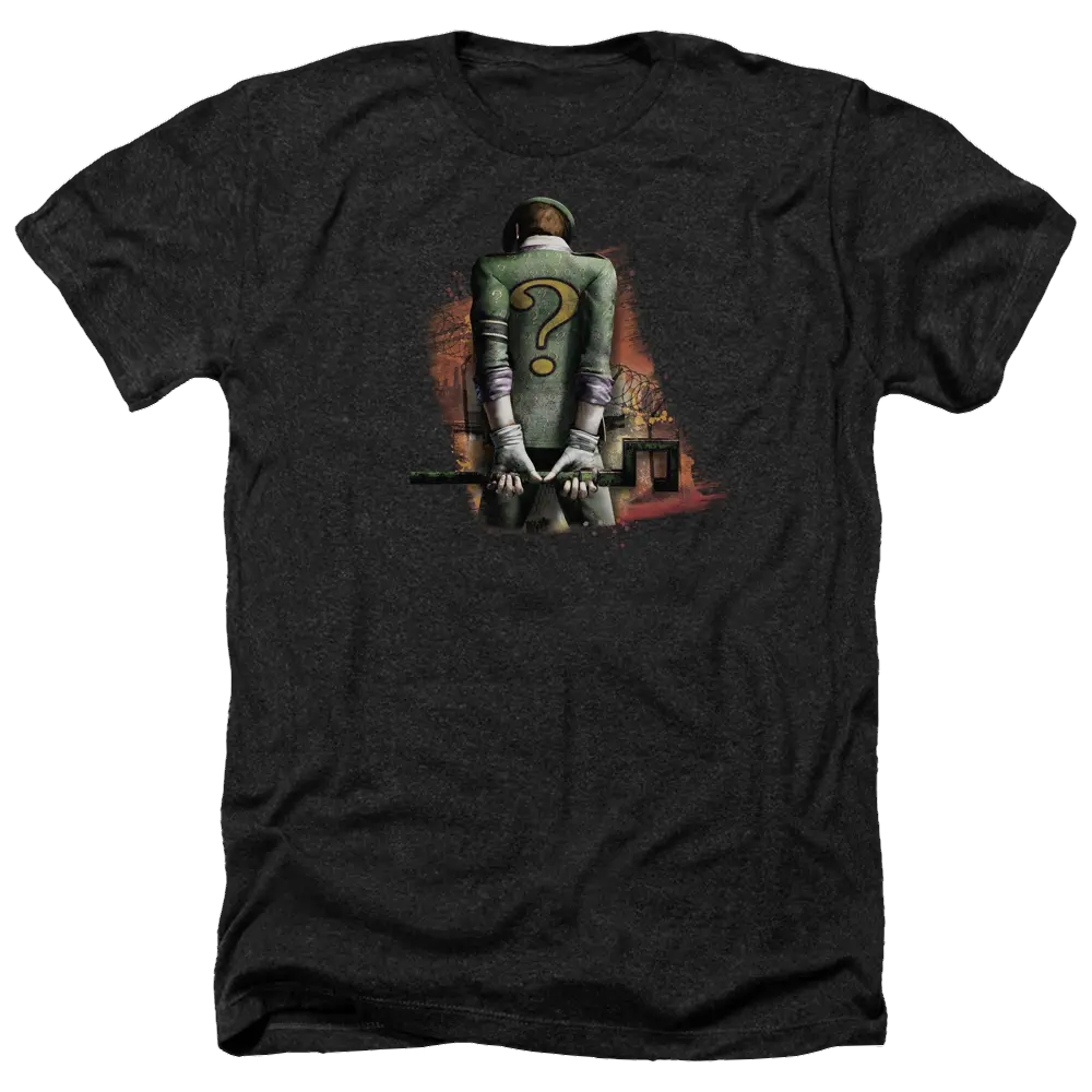 Batman - Arkham Riddler Convicted - Men's Heather T-Shirt Batman