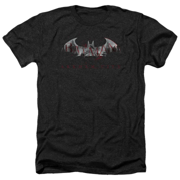 Batman - Arkham Bat Fill - Men's Heather T-Shirt Batman