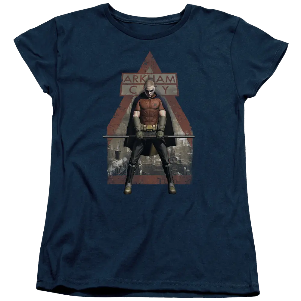 Batman - Arkham Arkham Robin - Women's T-Shirt Batman