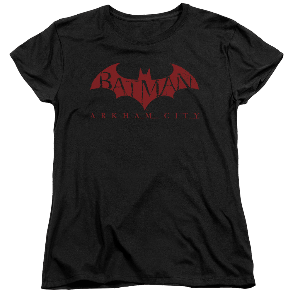 Batman - Arkham Red Bat - Women's T-Shirt Women's T-Shirt Batman