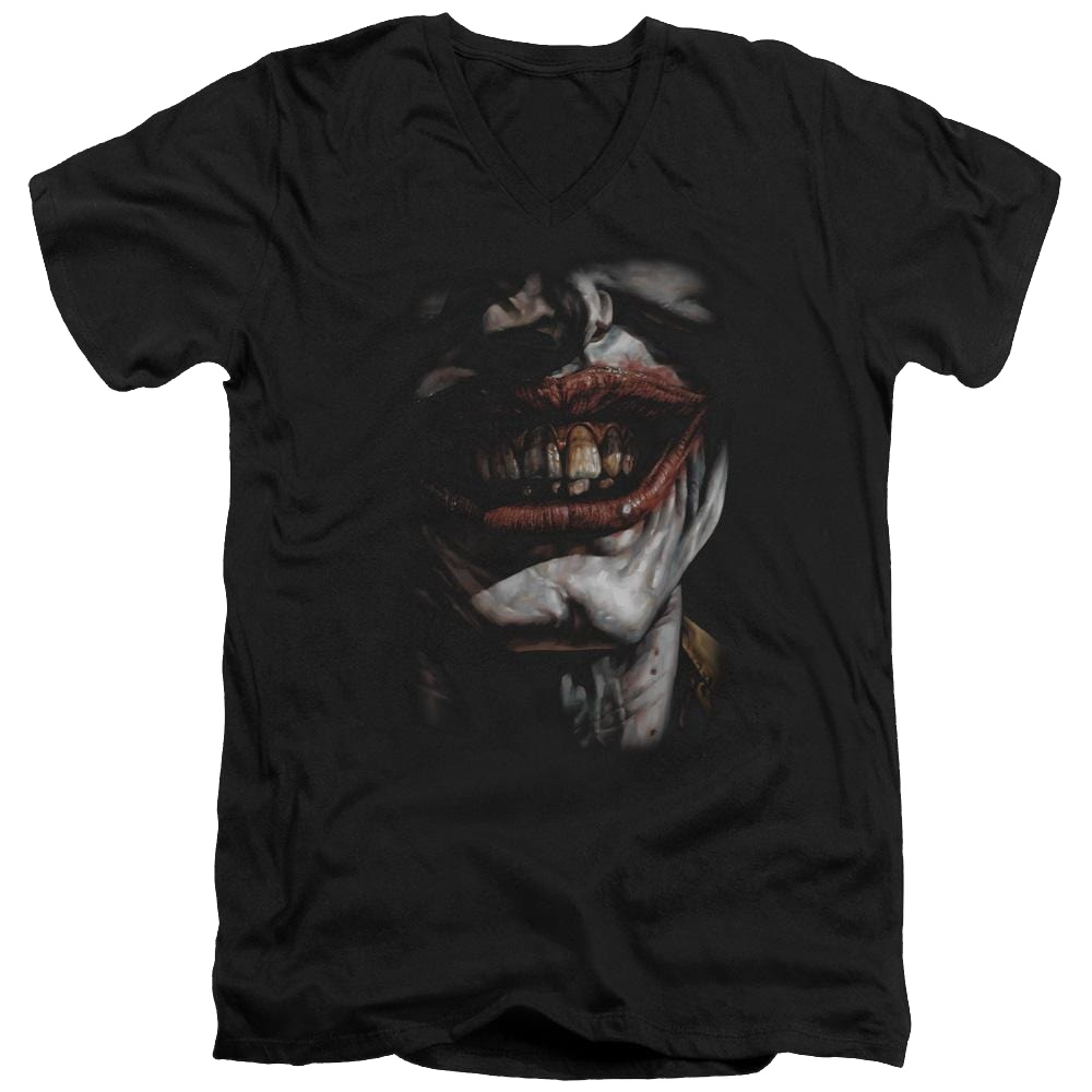 Batman Smile Of Evil - Men's V-Neck T-Shirt Men's V-Neck T-Shirt Batman