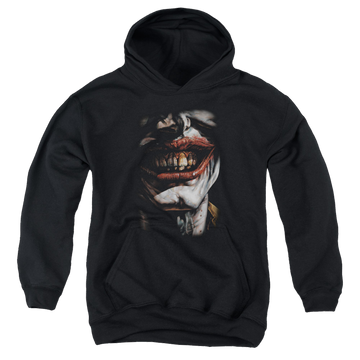DC Batman Smile Of Evil - Youth Hoodie Youth Hoodie (Ages 8-12) Batman