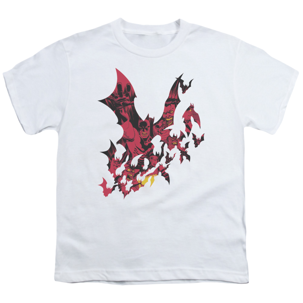 DC Batman Broken City - Youth T-Shirt Youth T-Shirt (Ages 8-12) Batman