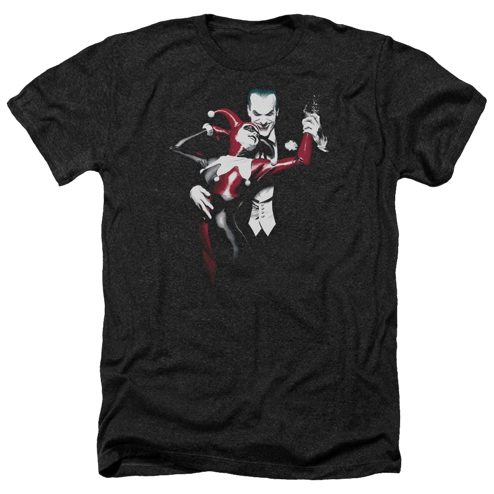 Batman Harley And Joker - Men's Heather T-Shirt Men's Heather T-Shirt Harley Quinn