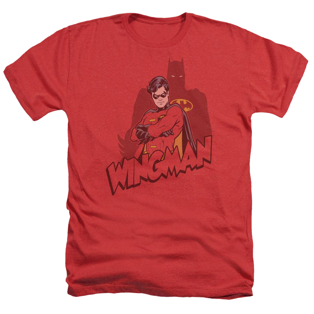 Batman Wingman - Men's Heather T-Shirt Men's Heather T-Shirt Batman