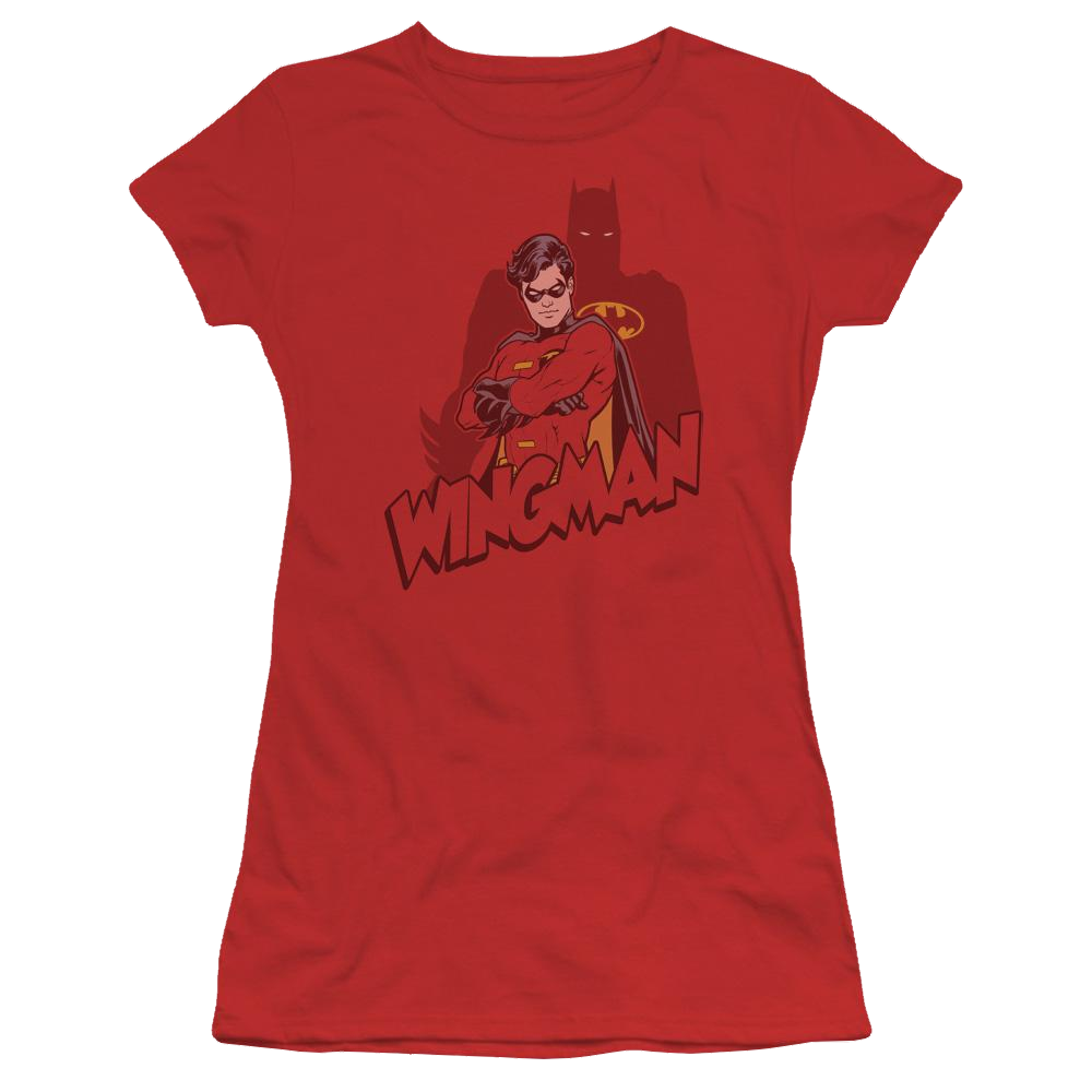 Batman Wingman - Juniors T-Shirt Juniors T-Shirt Batman