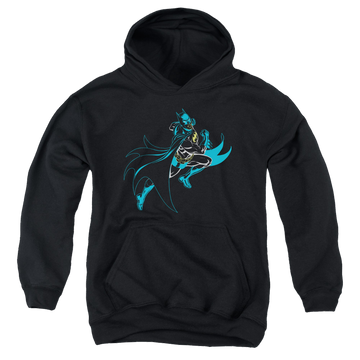 DC Batman Neon Batman - Youth Hoodie Youth Hoodie (Ages 8-12) Batman