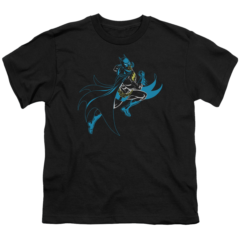 DC Batman Neon Batman - Youth T-Shirt Youth T-Shirt (Ages 8-12) Batman