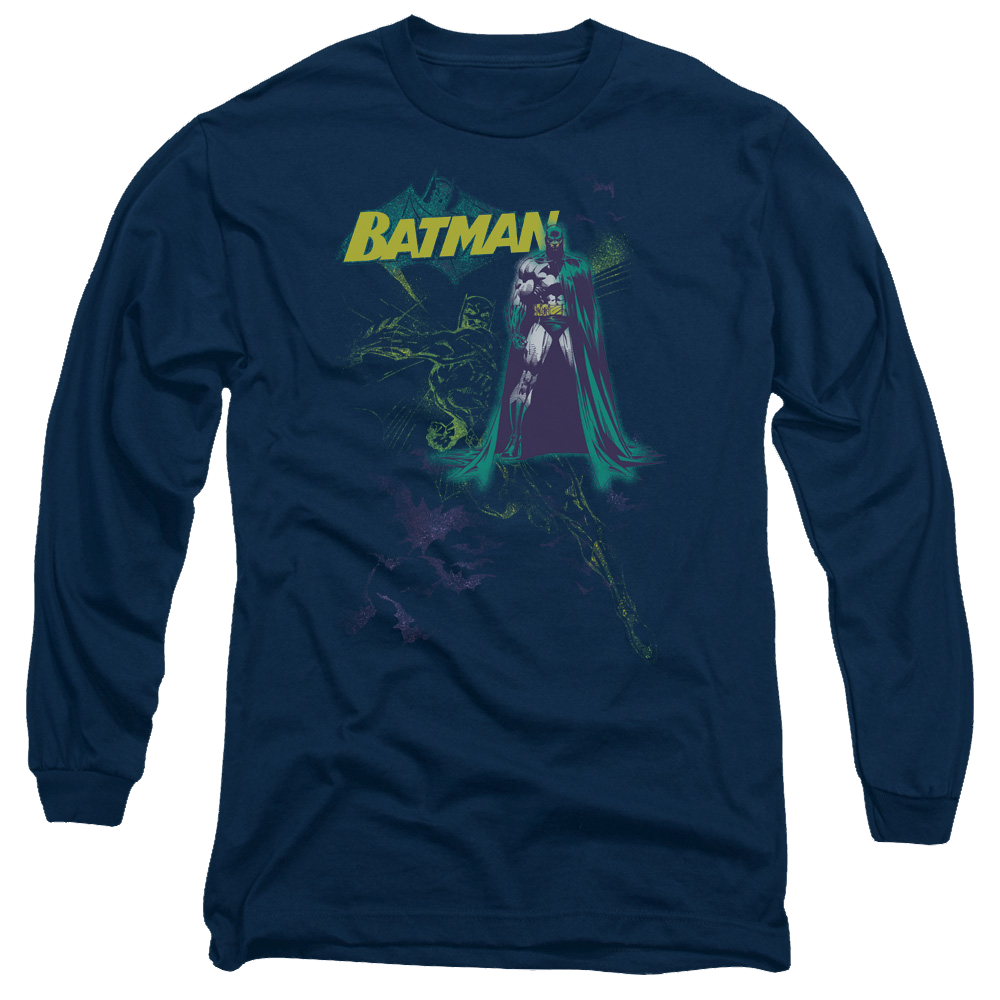 Batman Bat Spray - Men's Long Sleeve T-Shirt Men's Long Sleeve T-Shirt Batman