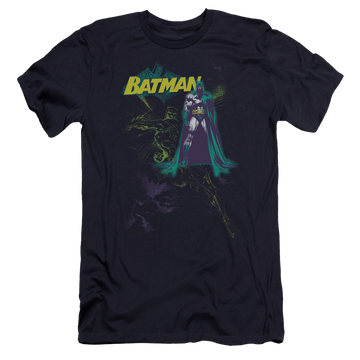 Batman Bat Spray - Men's Premium Slim Fit T-Shirt Men's Premium Slim Fit T-Shirt Batman