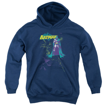 DC Batman Bat Spray - Youth Hoodie Youth Hoodie (Ages 8-12) Batman