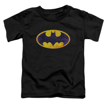 DC Batman Bm Neon Distress Logo - Toddler T-Shirt Toddler T-Shirt Batman