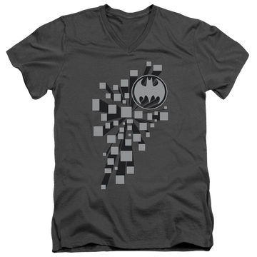 Batman Gotham 3d - Men's V-Neck T-Shirt Men's V-Neck T-Shirt Batman