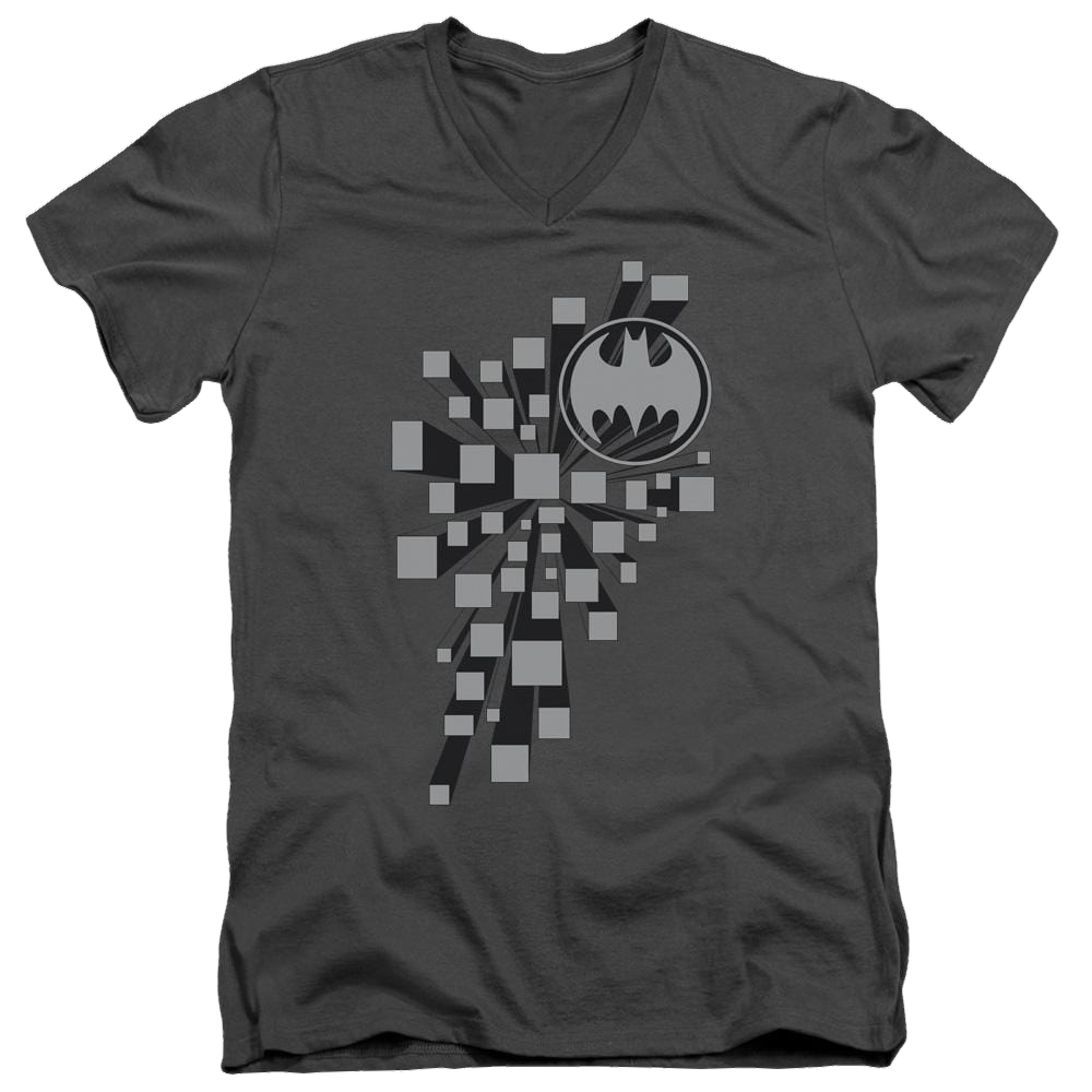 Batman Gotham 3d - Men's V-Neck T-Shirt Men's V-Neck T-Shirt Batman