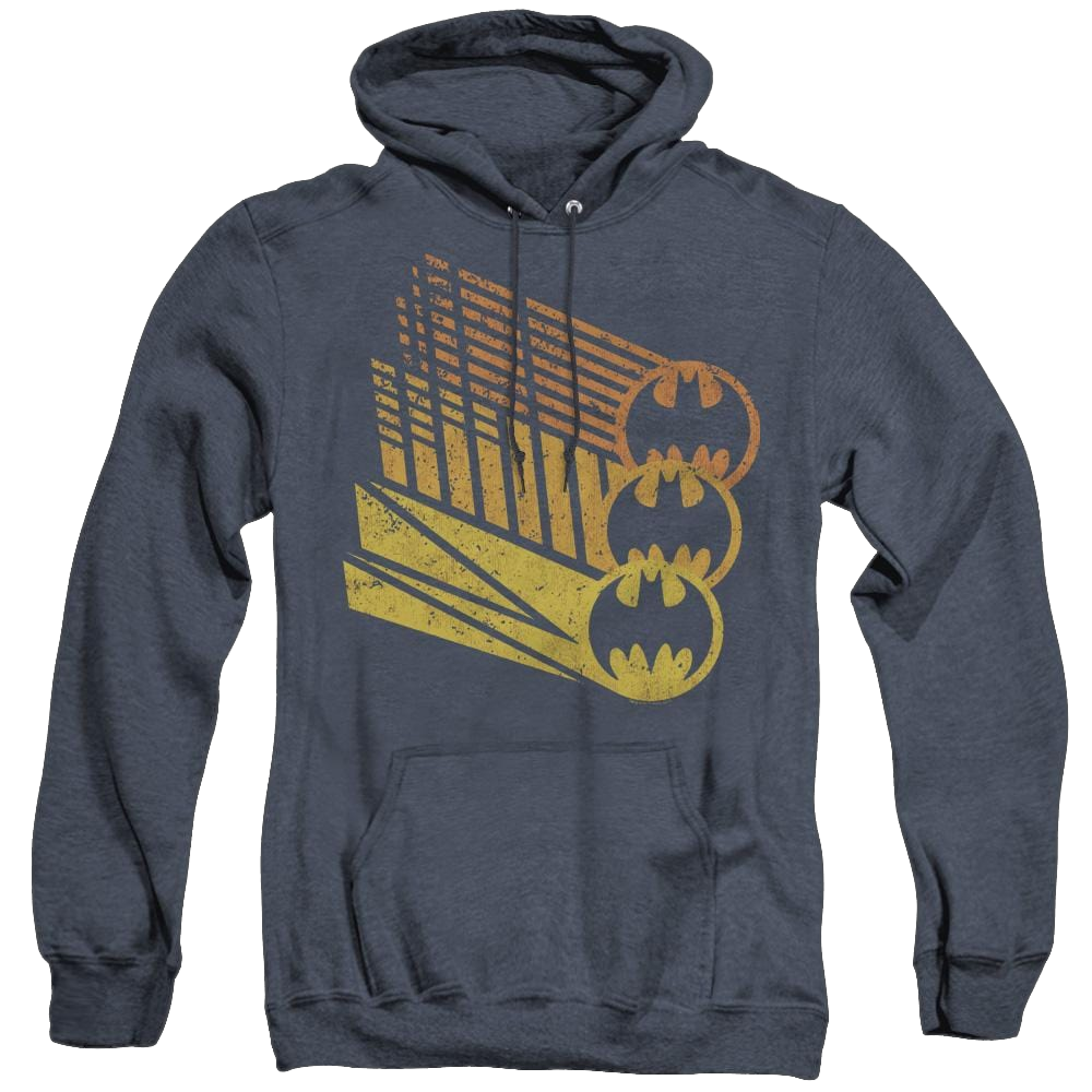 Dc Batman Bat Signal Shapes - Heather Pullover Hoodie Heather Pullover Hoodie Batman