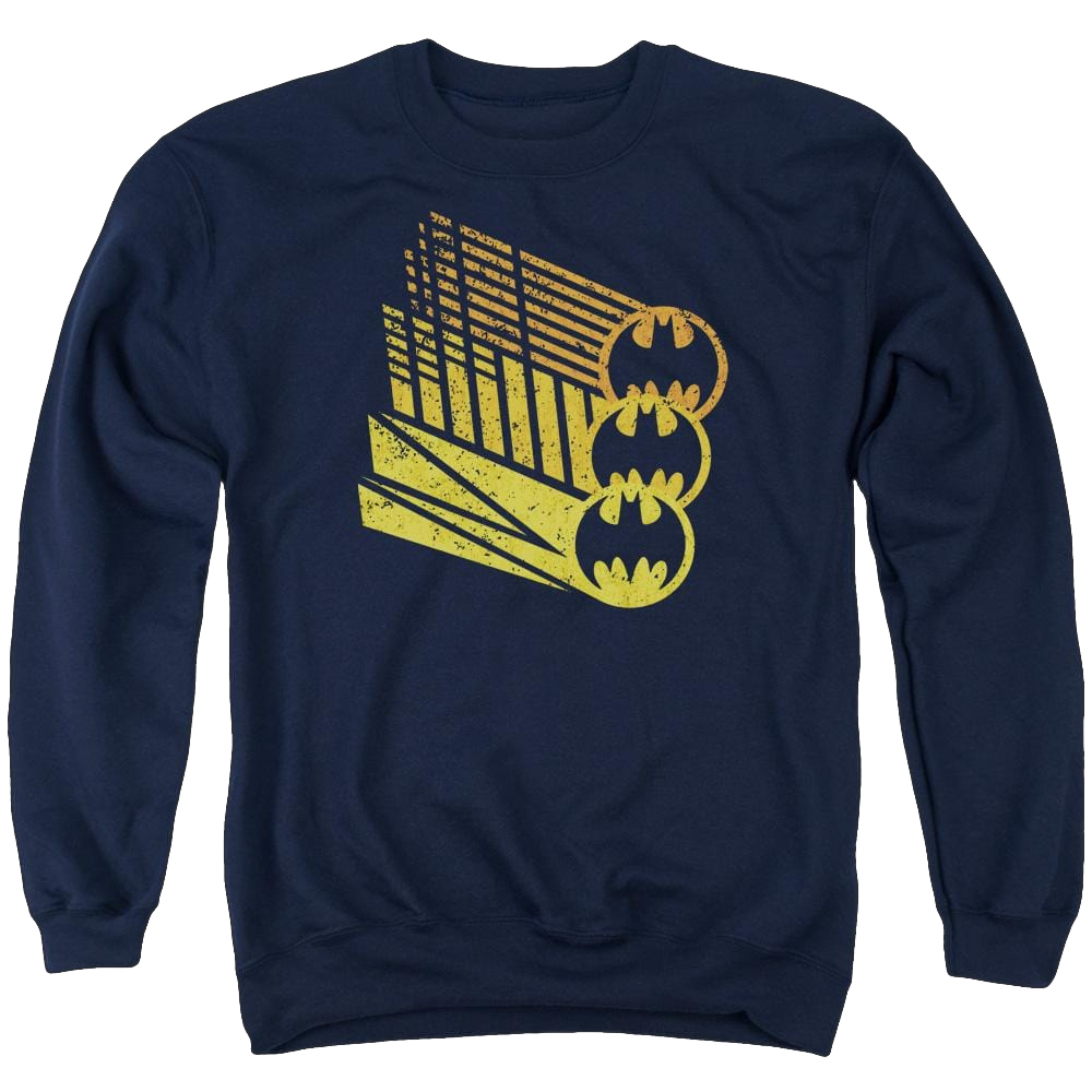Batman Bat Signal Shapes - Men's Crewneck Sweatshirt Men's Crewneck Sweatshirt Batman