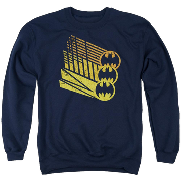 Batman Bat Signal Shapes - Men's Crewneck Sweatshirt Men's Crewneck Sweatshirt Batman