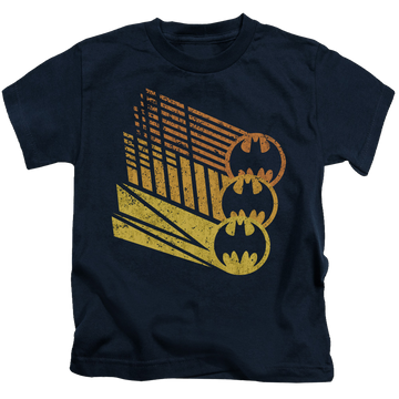 DC Batman Bat Signal Shapes - Kid's T-Shirt Kid's T-Shirt (Ages 4-7) Batman