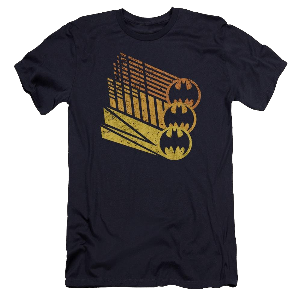 Batman Bat Signal Shapes - Men's Premium Slim Fit T-Shirt Men's Premium Slim Fit T-Shirt Batman