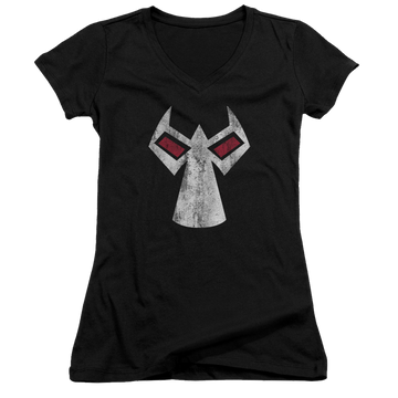 Batman Bane Mask - Juniors V-Neck T-Shirt Juniors V-Neck T-Shirt Bane