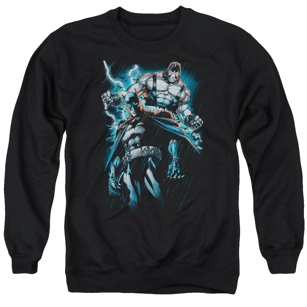 Batman Evil Rising - Men's Crewneck Sweatshirt Men's Crewneck Sweatshirt Bane