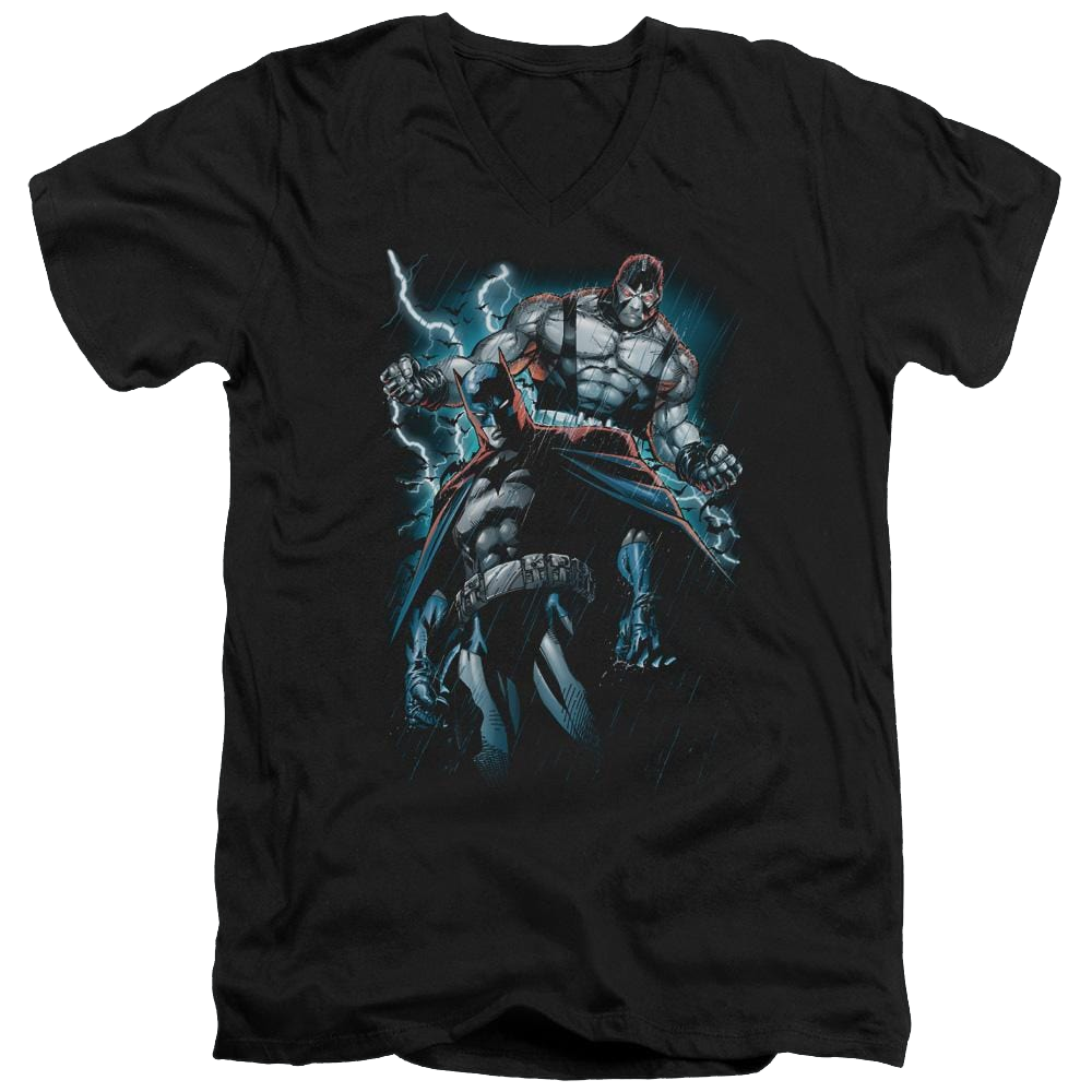 Batman Evil Rising - Men's V-Neck T-Shirt Men's V-Neck T-Shirt Bane
