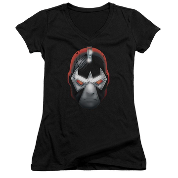Batman Bane Head - Juniors V-Neck T-Shirt Juniors V-Neck T-Shirt Bane