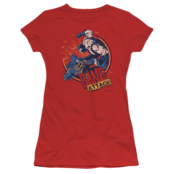 Batman Bane Attack! - Juniors T-Shirt Juniors T-Shirt Bane