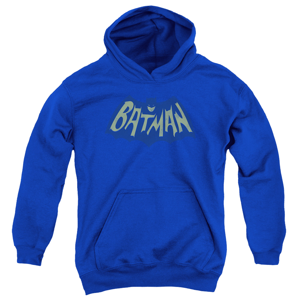 DC Batman Show Bat Logo - Youth Hoodie Youth Hoodie (Ages 8-12) Batman