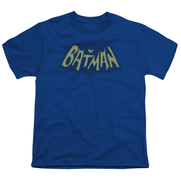 DC Batman Show Bat Logo - Youth T-Shirt Youth T-Shirt (Ages 8-12) Batman