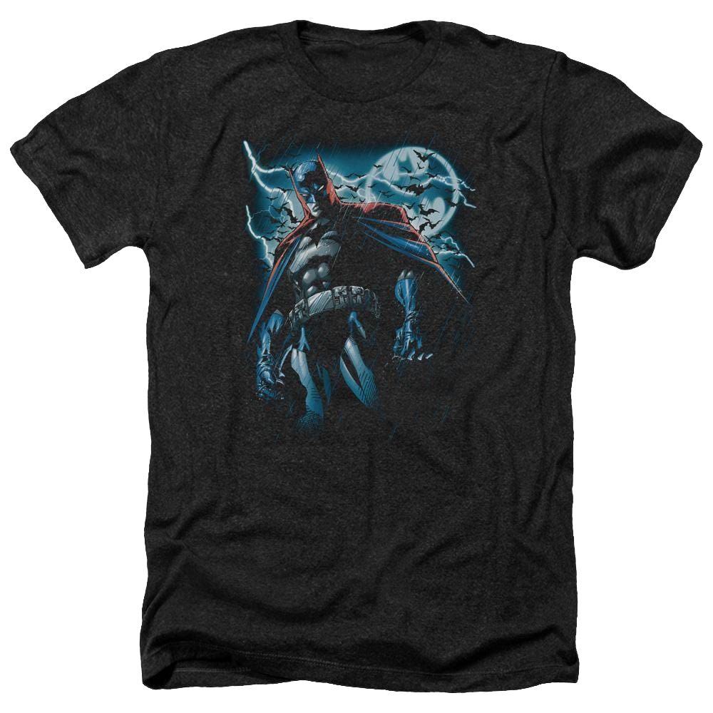Batman Stormy Knight - Men's Heather T-Shirt Men's Heather T-Shirt Batman