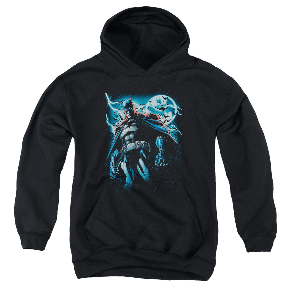 DC Batman Stormy Knight - Youth Hoodie Youth Hoodie (Ages 8-12) Batman
