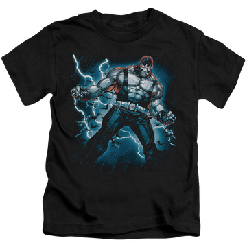 Black kid's t-shirt for ages 4 to 7 with Stormy Bane graphic