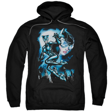Batman Moonlight Cat - Pullover Hoodie Pullover Hoodie Catwoman
