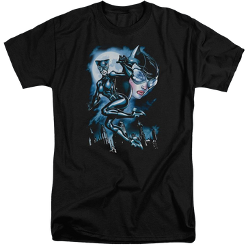 Batman Moonlight Cat - Men's Tall Fit T-Shirt Men's Tall Fit T-Shirt Catwoman