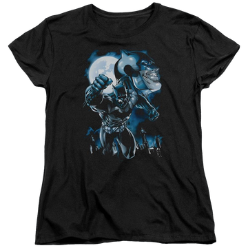 Batman Moonlight Bat - Women's T-Shirt Women's T-Shirt Batman