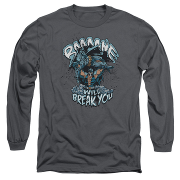 Batman Bane Will Break You - Men's Long Sleeve T-Shirt Men's Long Sleeve T-Shirt Bane