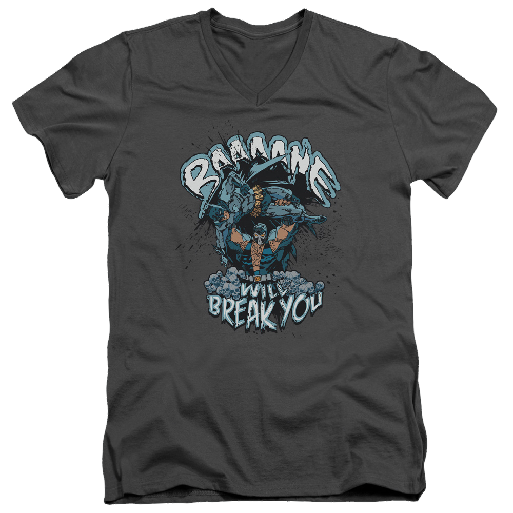 Batman Bane Will Break You - Men's V-Neck T-Shirt Men's V-Neck T-Shirt Bane