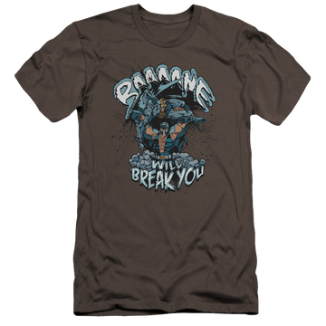 Batman Bane Will Break You - Men's Premium Slim Fit T-Shirt Men's Premium Slim Fit T-Shirt Bane