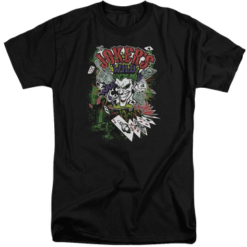 Batman Jokers Wild - Men's Tall Fit T-Shirt Men's Tall Fit T-Shirt Joker