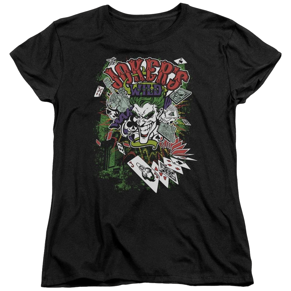 Batman Jokers Wild - Women's T-Shirt Women's T-Shirt Joker