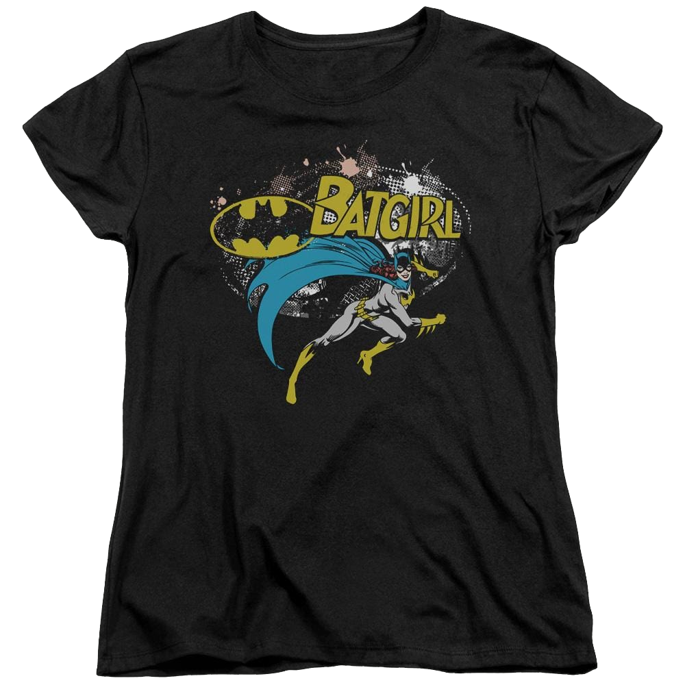 Batman Batgirl Halftone - Women's T-Shirt Women's T-Shirt Batman