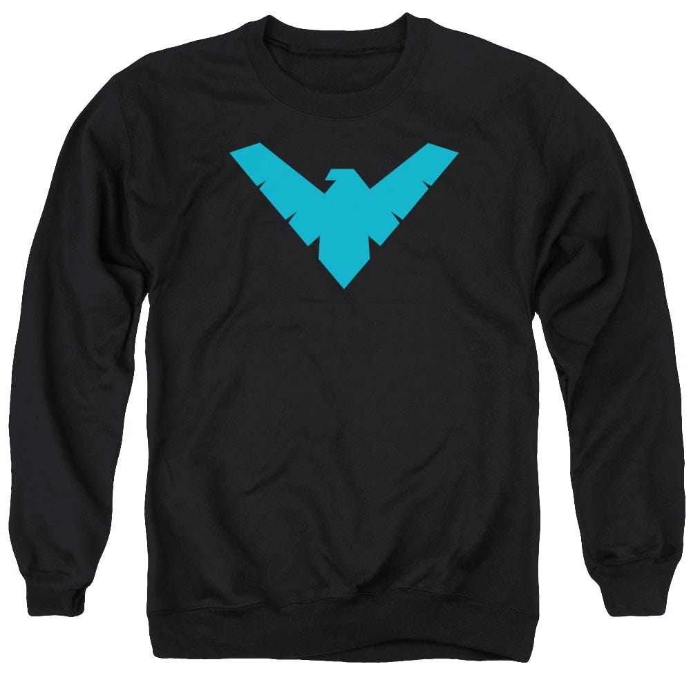 Batman Nightwing Symbol - Men's Crewneck Sweatshirt Men's Crewneck Sweatshirt Nightwing