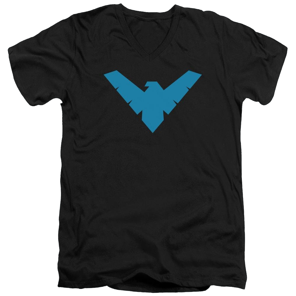 Batman Nightwing Symbol - Men's V-Neck T-Shirt Men's V-Neck T-Shirt Nightwing