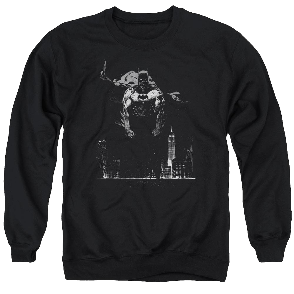 Batman Dirty City - Men's Crewneck Sweatshirt Men's Crewneck Sweatshirt Batman